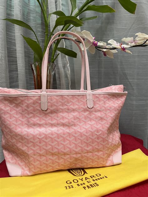 pink.goyard bag|pink mini goyard bag.